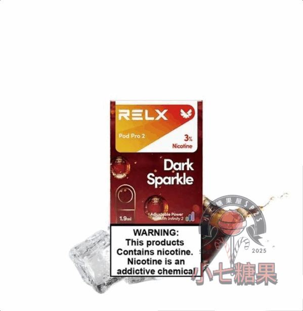 relx拋棄式煙彈沙士汽水口味