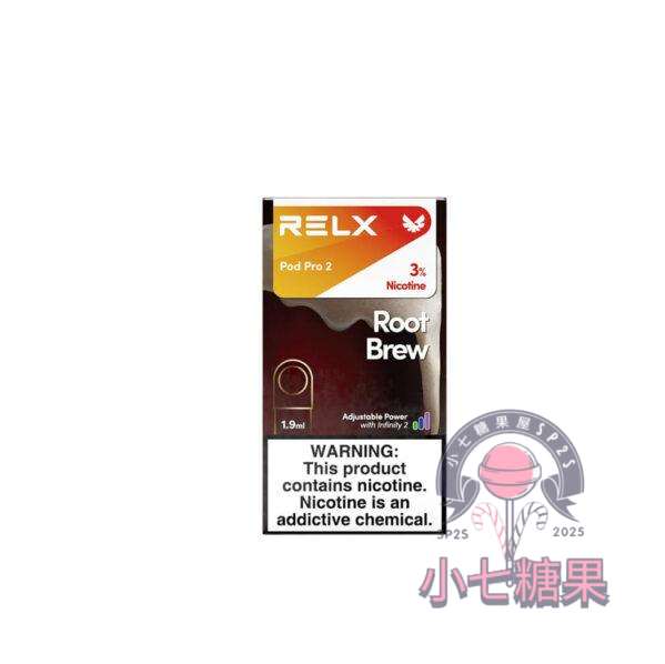 relx拋棄式煙彈沙士汽水口味